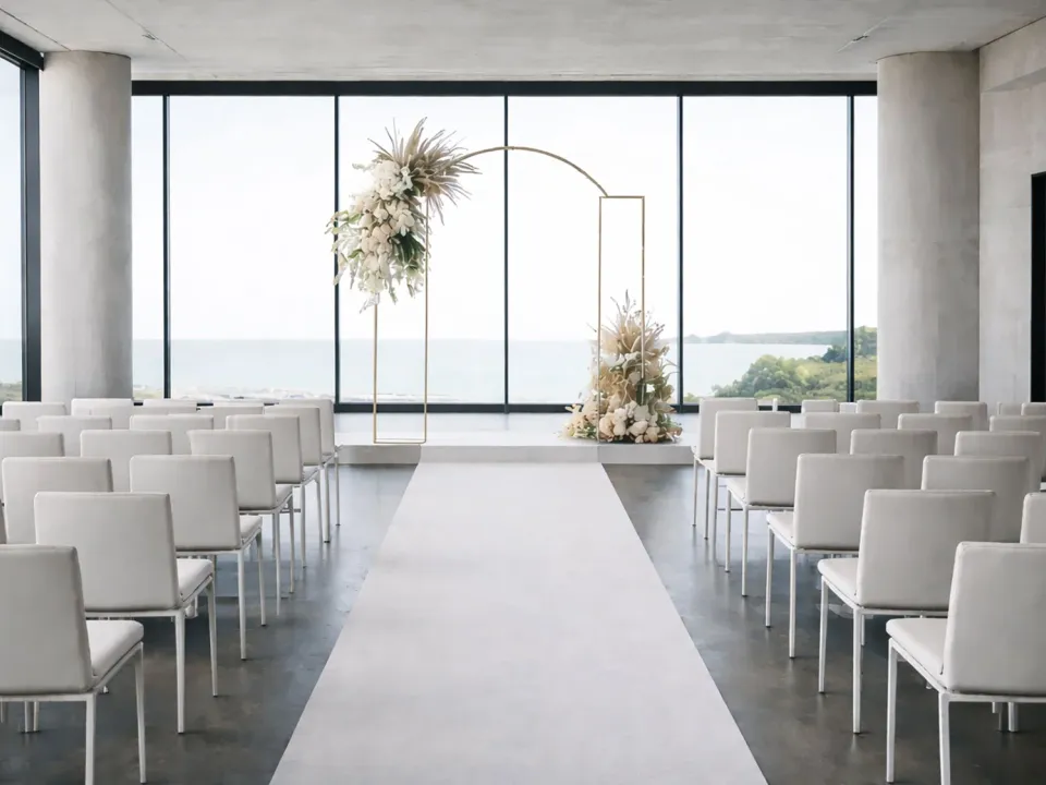 现代极简婚礼的艺术