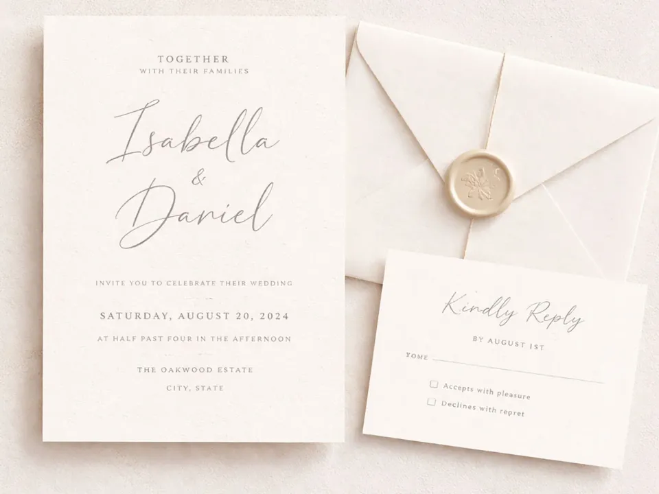 Eine Einladung, die in Erinnerung bleibt: Hochzeitseinladungen gestalten, die den Ton angeben und ewig währen.