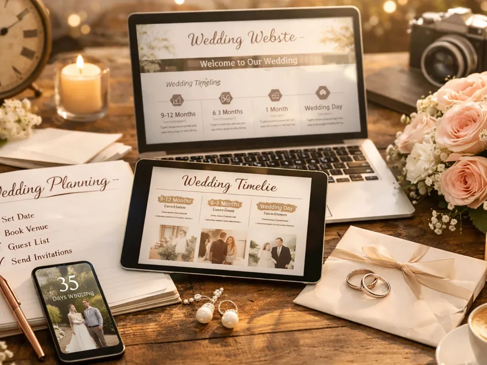 Un programma di matrimonio strutturato per i padroni di casa