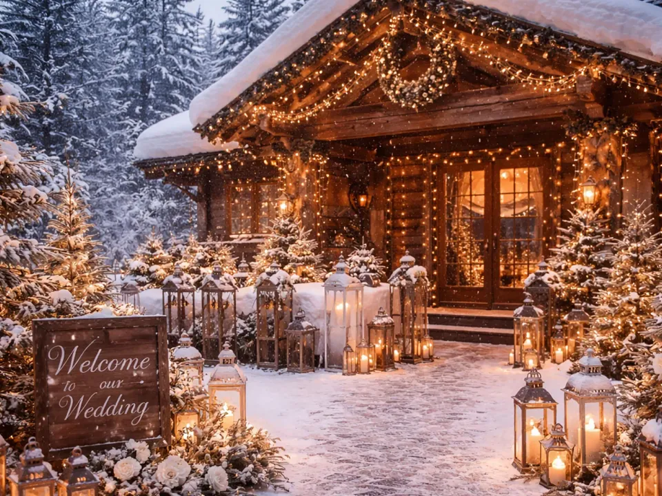 冬季婚礼:美丽场地、策划技巧与创意灵感