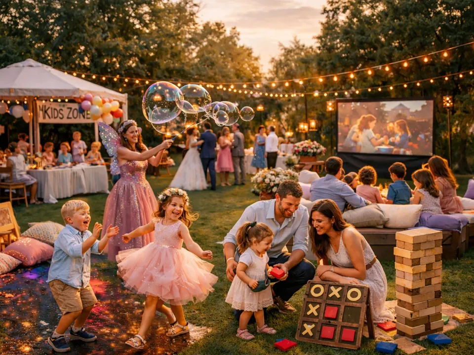 Creating Magical Moments for All Ages: Children & Family Entertainment at Modern Weddings