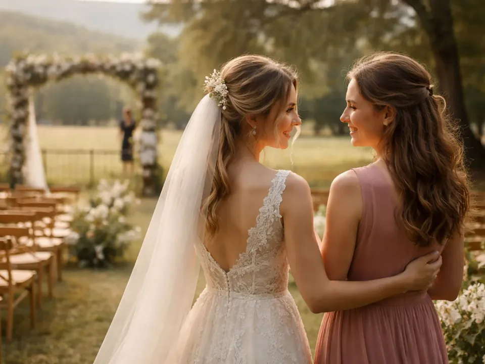 The Maid of Honor at the Wedding