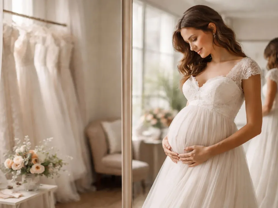 The Wedding Dress During Pregnancy