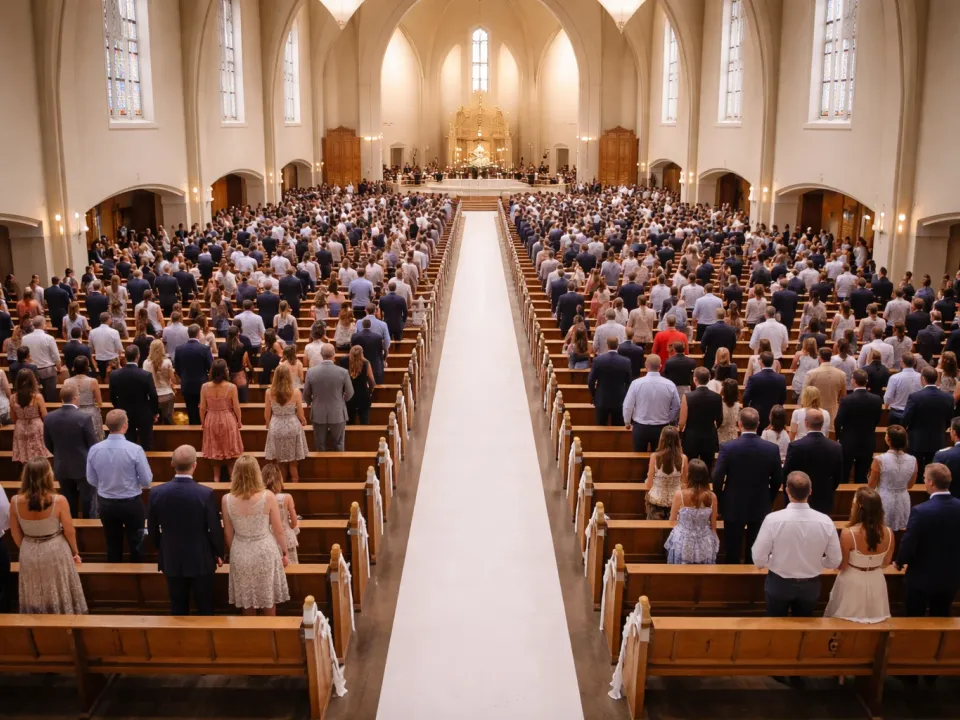 太空如何塑造仪式中的宾客行为