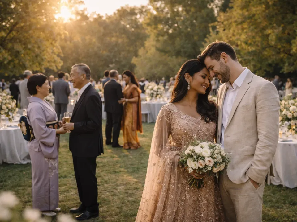 Mixed-Culture Weddings Without Performative Symbolism