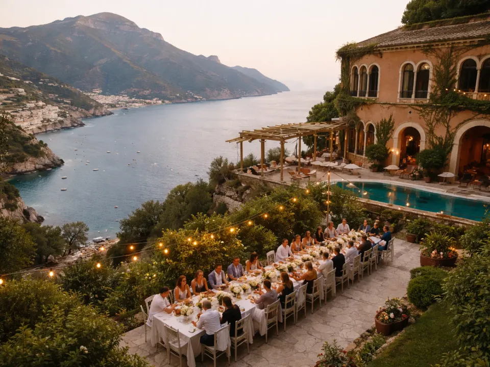 海外专属婚礼场地：远距离庆祝空间的静谧观察