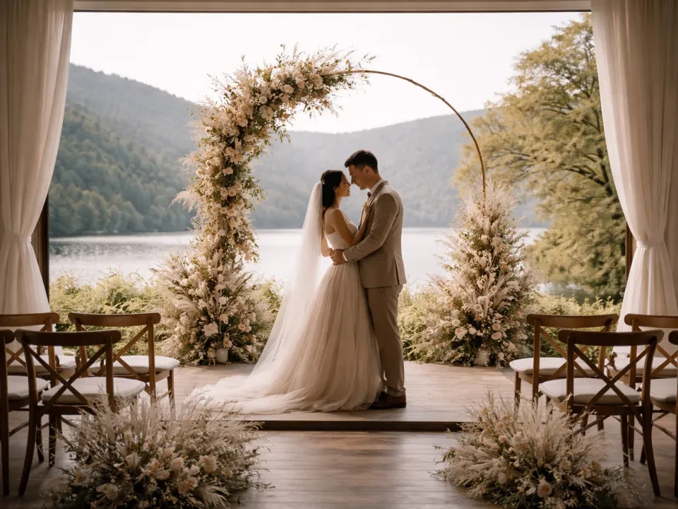 Quando la decorazione nuziale dice di più dicendo di meno