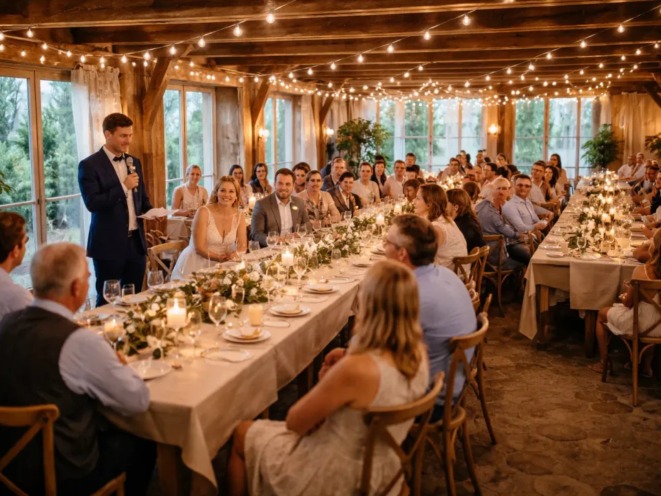 Chronologie des discours lors de la réception de mariage – Ordre typique et schémas observés