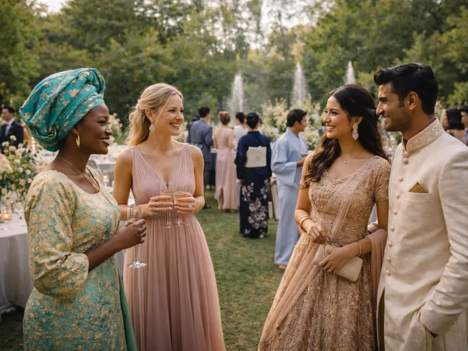 Dress Expectations at International Weddings: What Guests May Read Differently