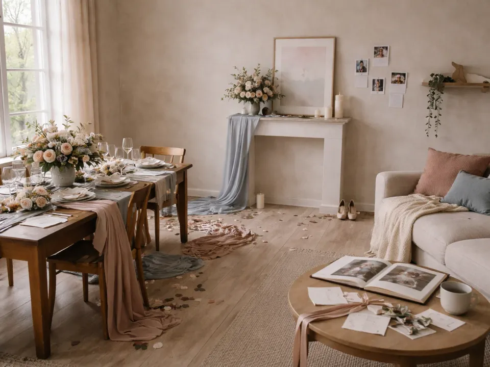 Во что превращаются свадебные цвета, когда день закончится