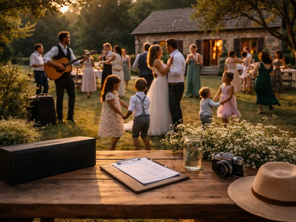 Плейлист для свадьбы на открытом воздухе: Музыка, которая подходит для открытых пространств и меняющейся атмосферы