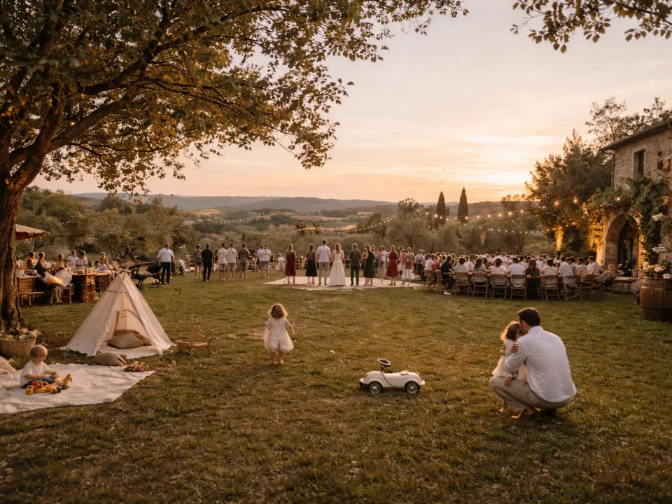 Nap Times, Early Goodbyes, and the Hidden Rhythm of Weddings With Small Children