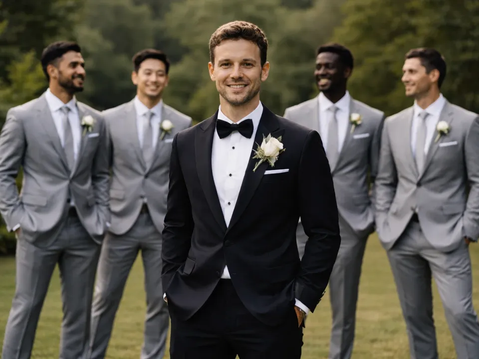 Come lo sposo si distingue tra i testimoni