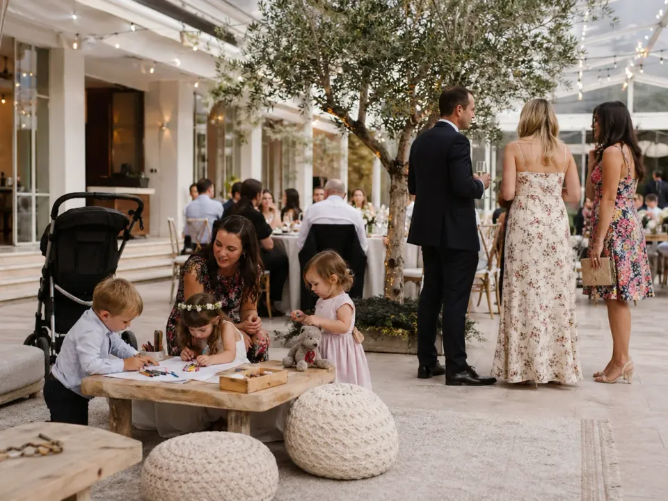 Kids at Weddings Checklist: What Helps Families Stay Longer Without Strain