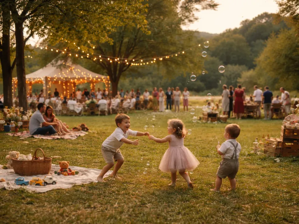 Outdoor Weddings With Children: Freedom, Boundaries, and Attention