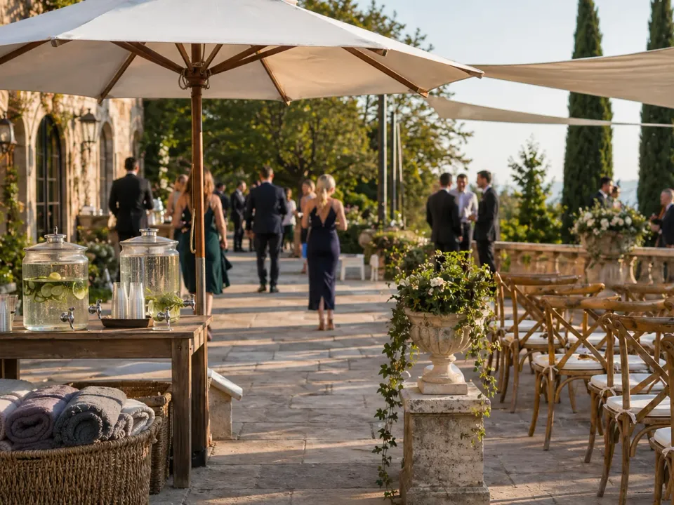 Backup Checklist for Outdoor Weddings: Shade, Wind, Cold, and the Things People Forget