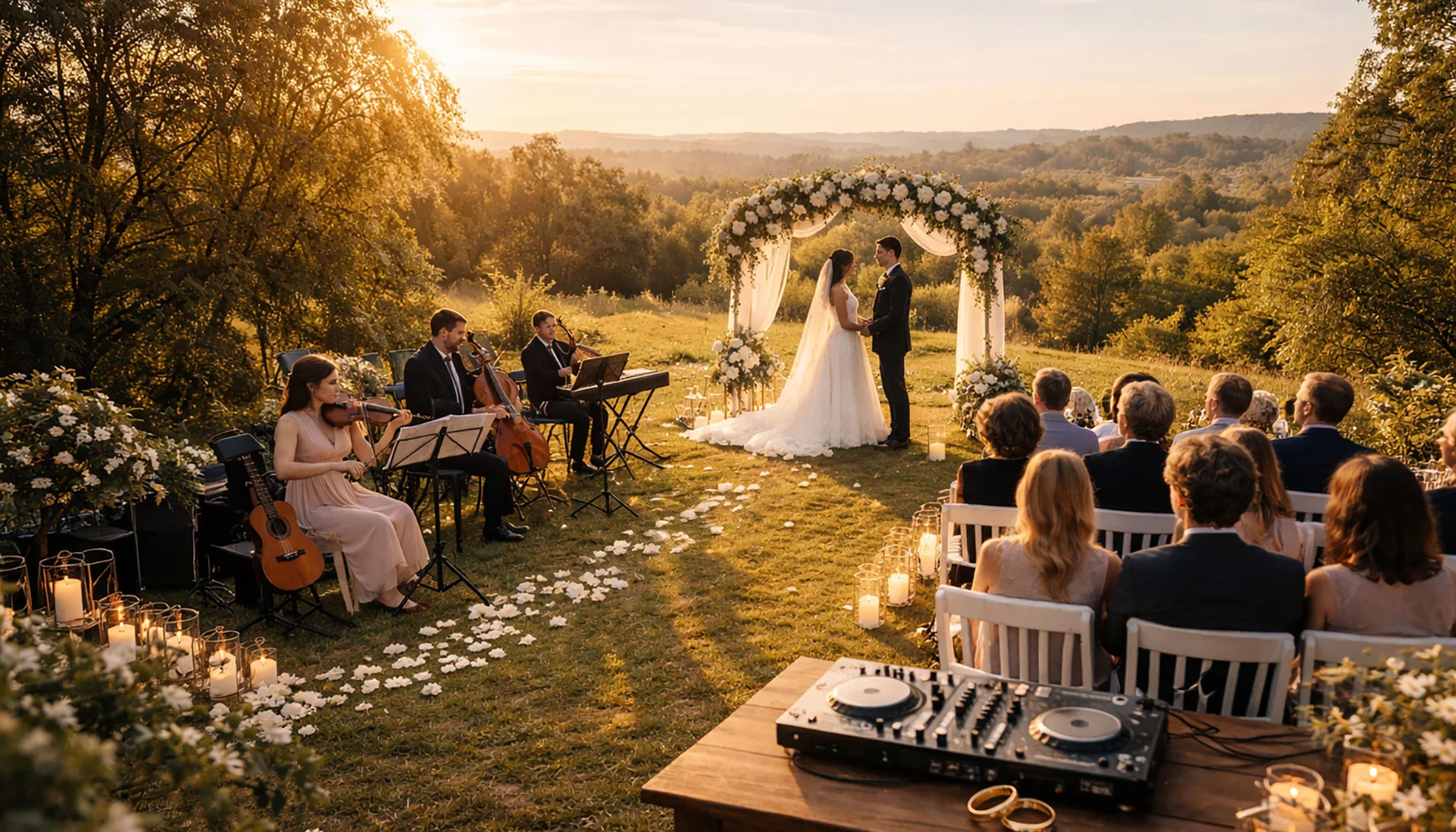 Música para la ceremonia – El arte de establecer el tono perfecto para una ceremonia de boda