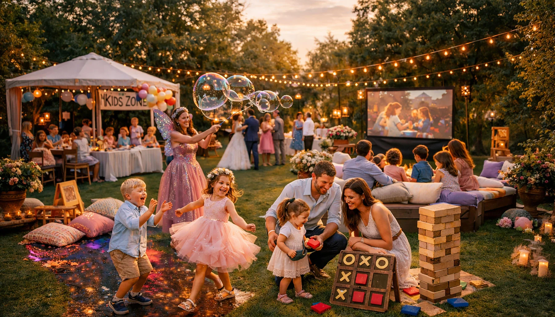 Creating Magical Moments for All Ages: Children and Family Entertainment at Modern Weddings