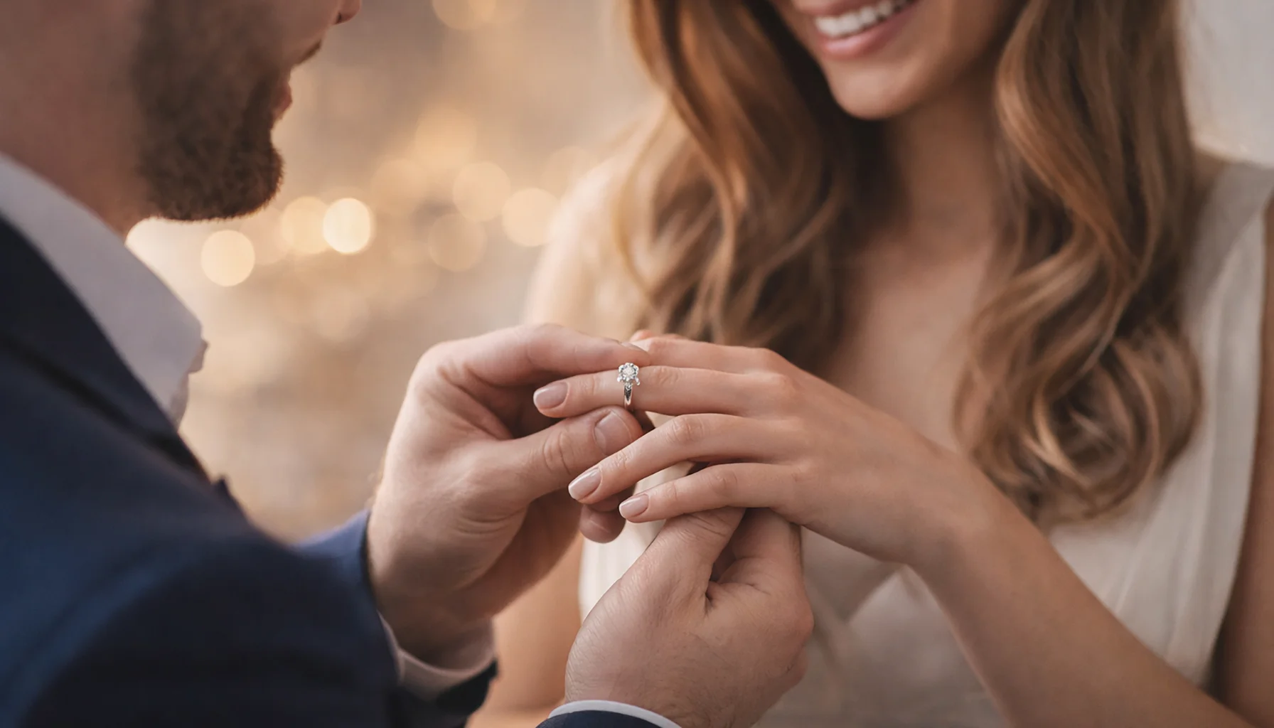 Engagement Ring and Wedding Ring: Two Moments, One Commitment