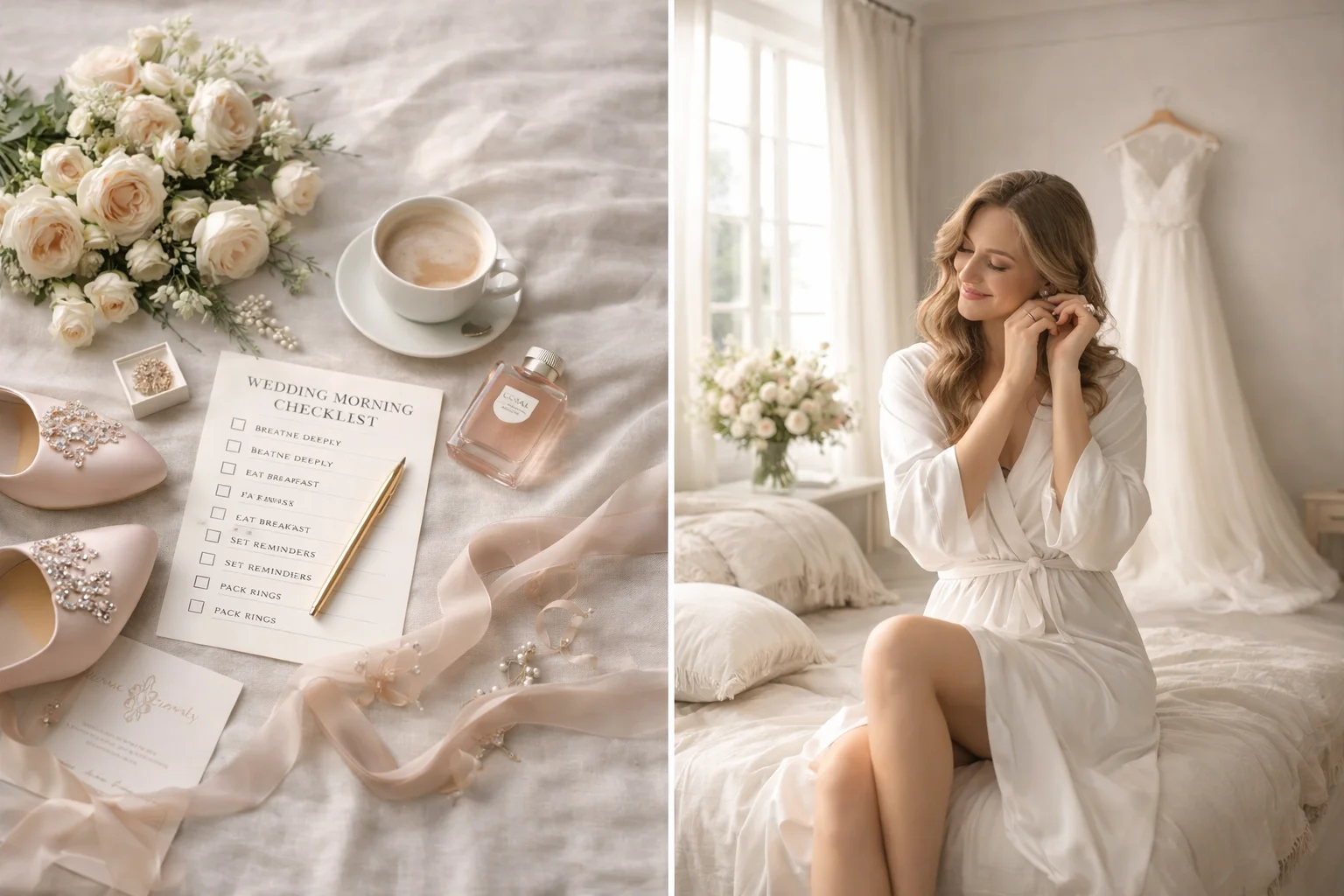 Wedding Morning Checklist: What Helps the First Hours Stay Calm