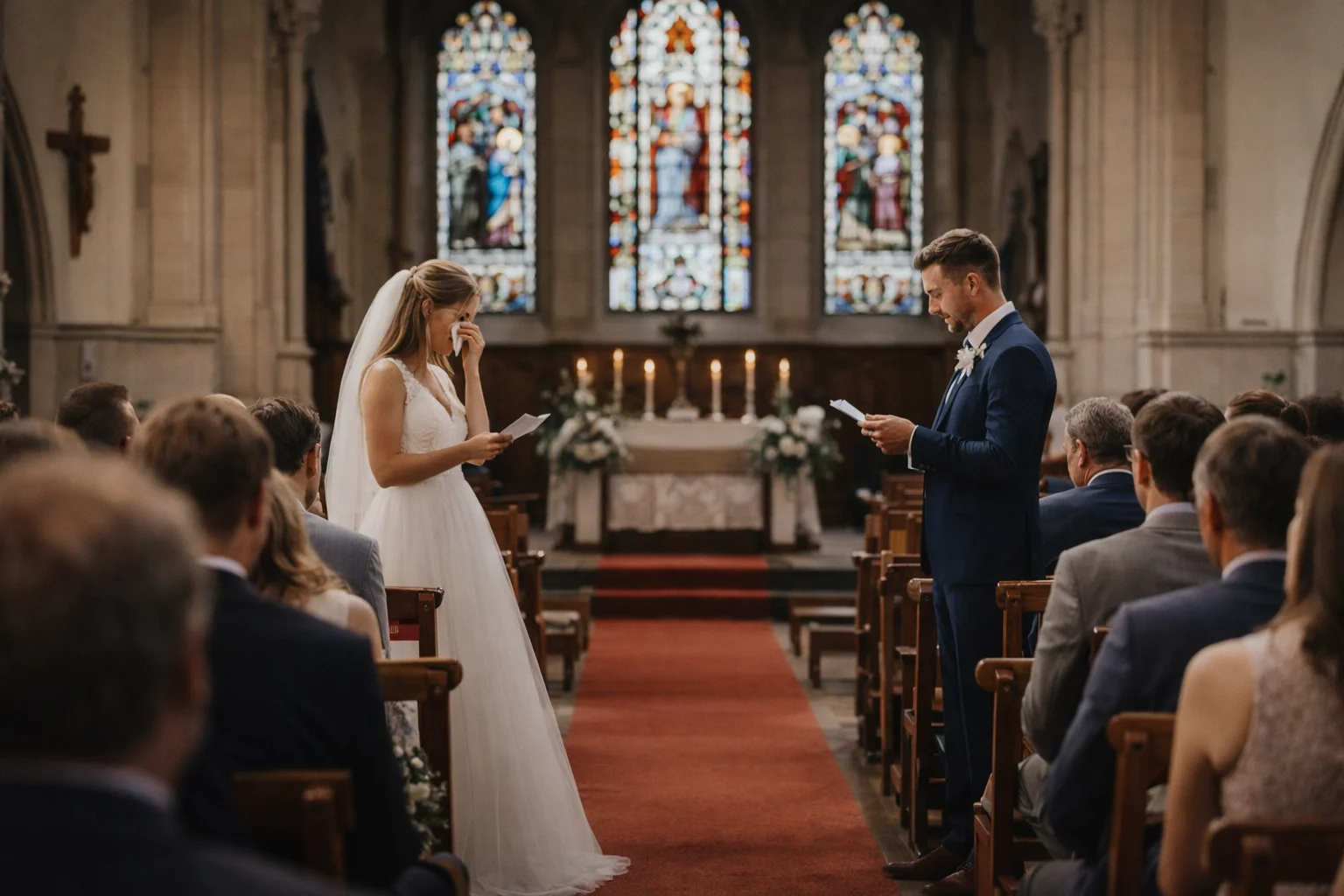 What Wedding Guests Actually Hear When Vows Are Spoken