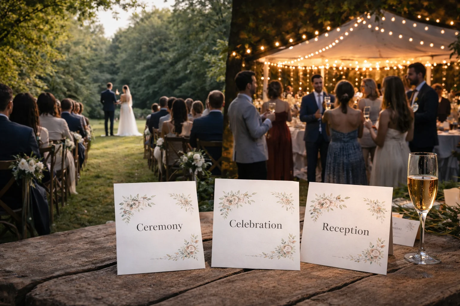 Who Is Invited to the Ceremony and Who Only to the Celebration