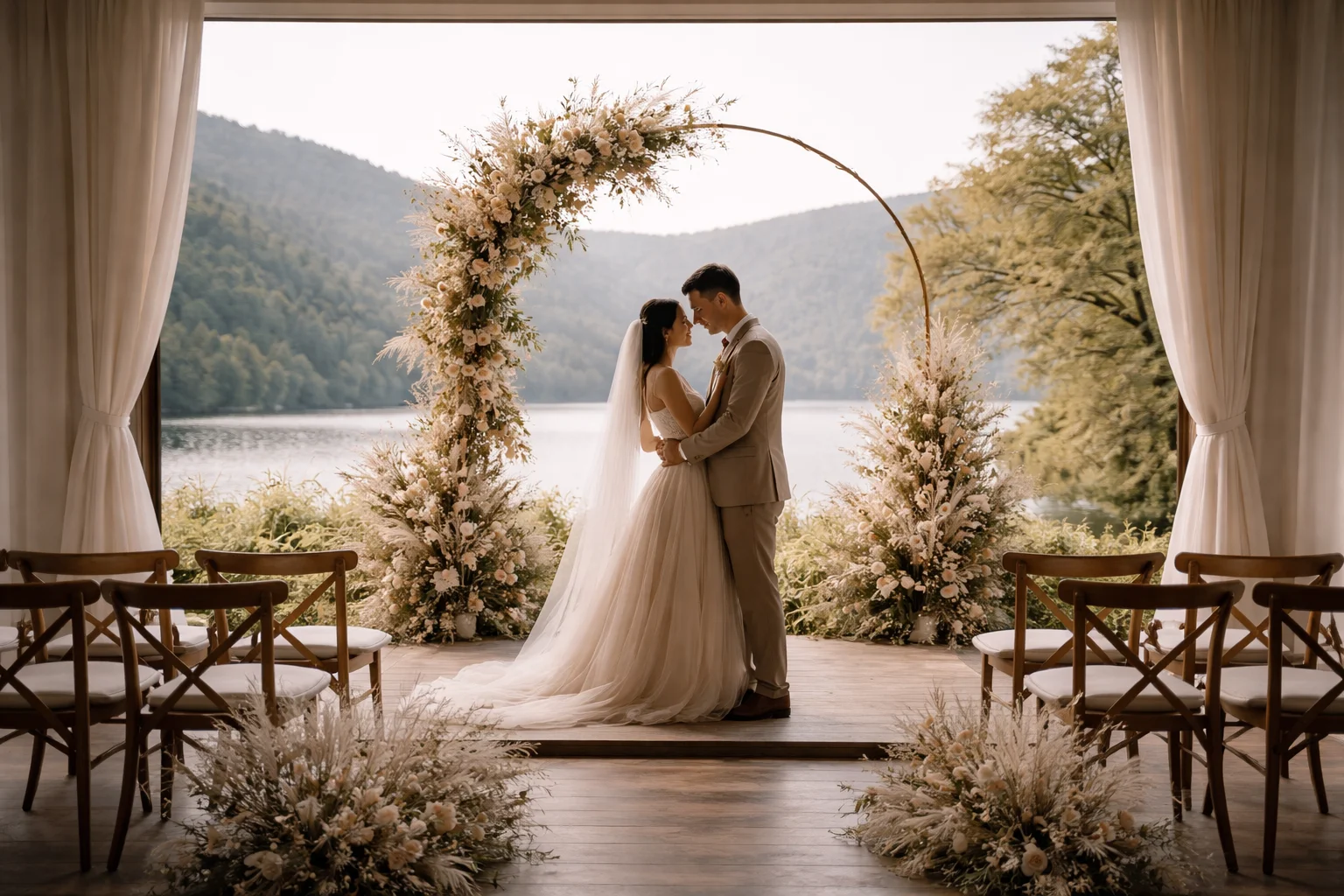 When Wedding Decoration Says More by Saying Less