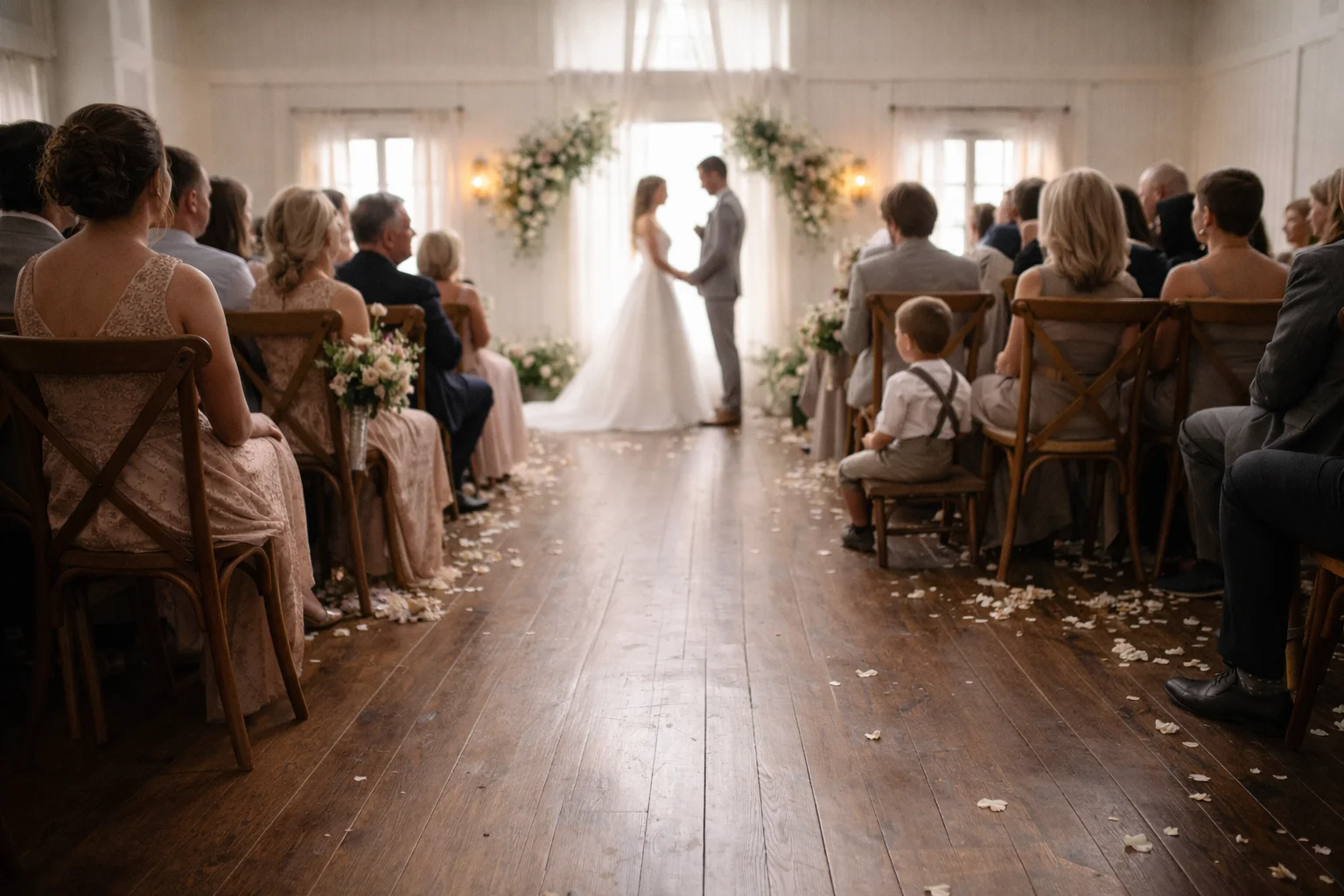 When Attention Shifts: Kids in Formal Wedding Situations