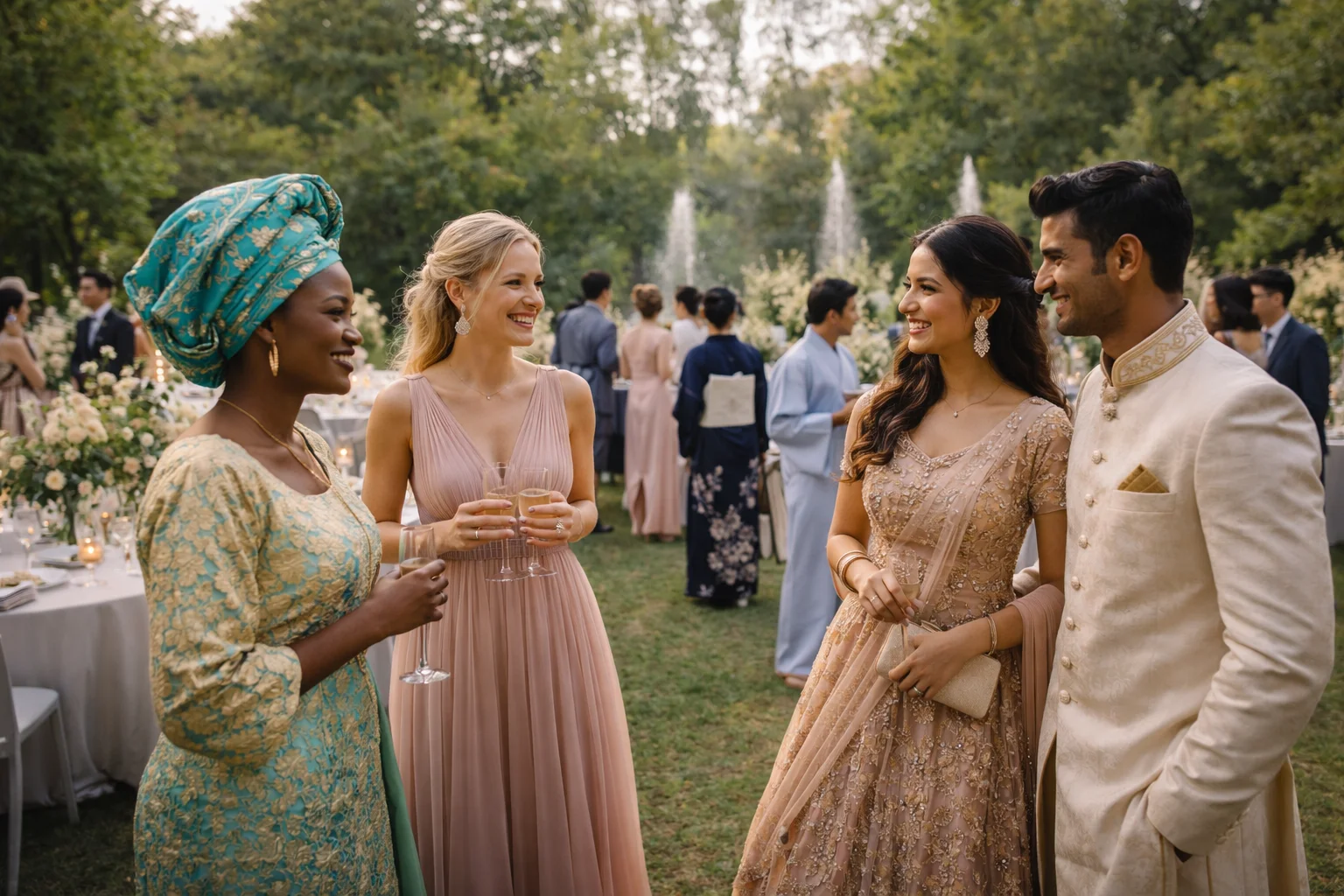 Dress Expectations at International Weddings: What Guests May Read Differently