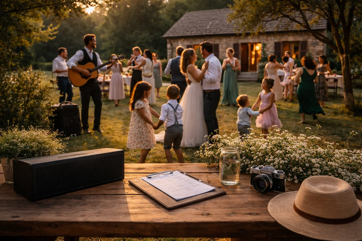 Outdoor Wedding Playlist: Music That Works in Open Spaces and Changing Atmospheres