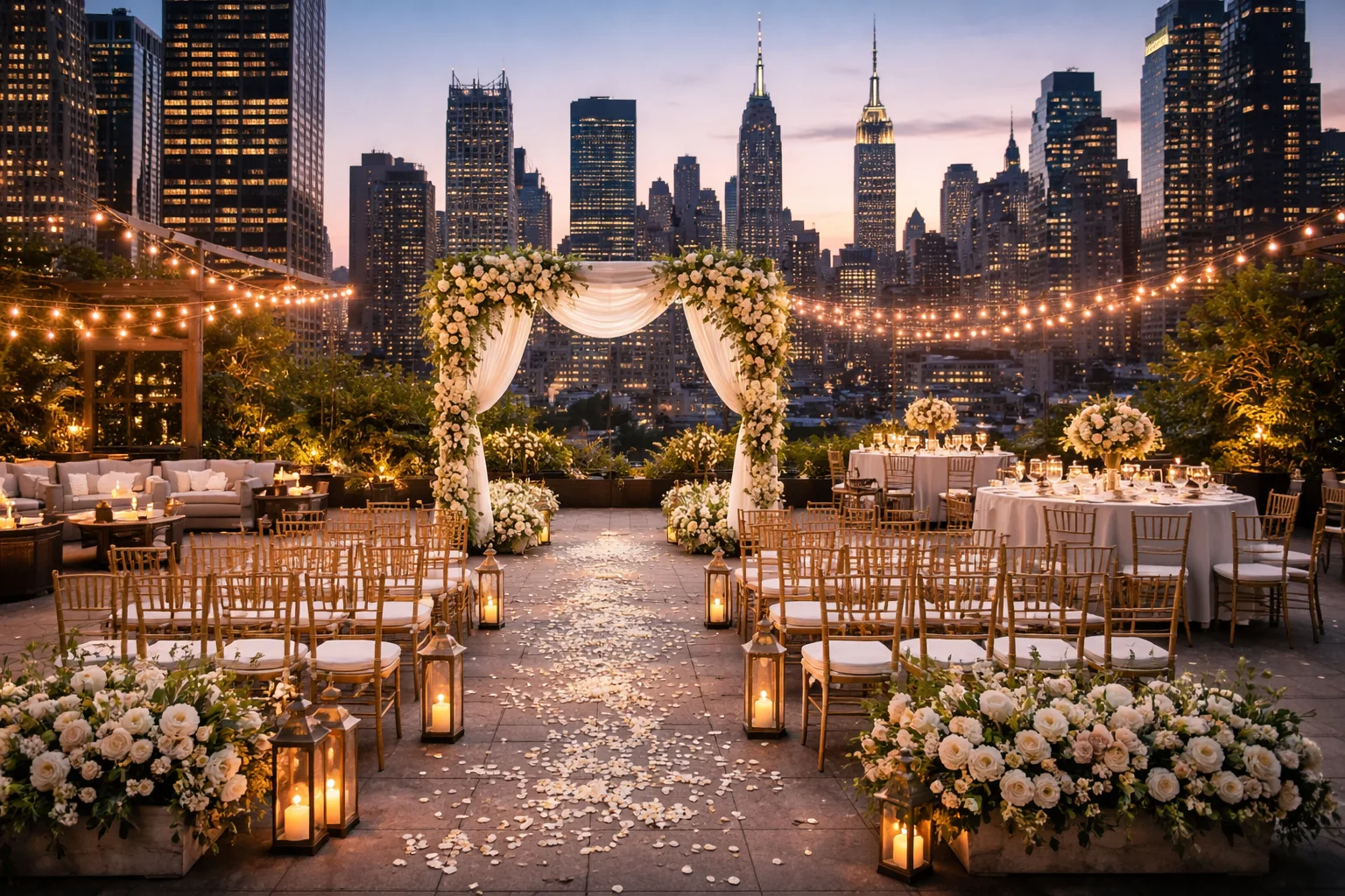 Guía de planificación de bodas en la ciudad