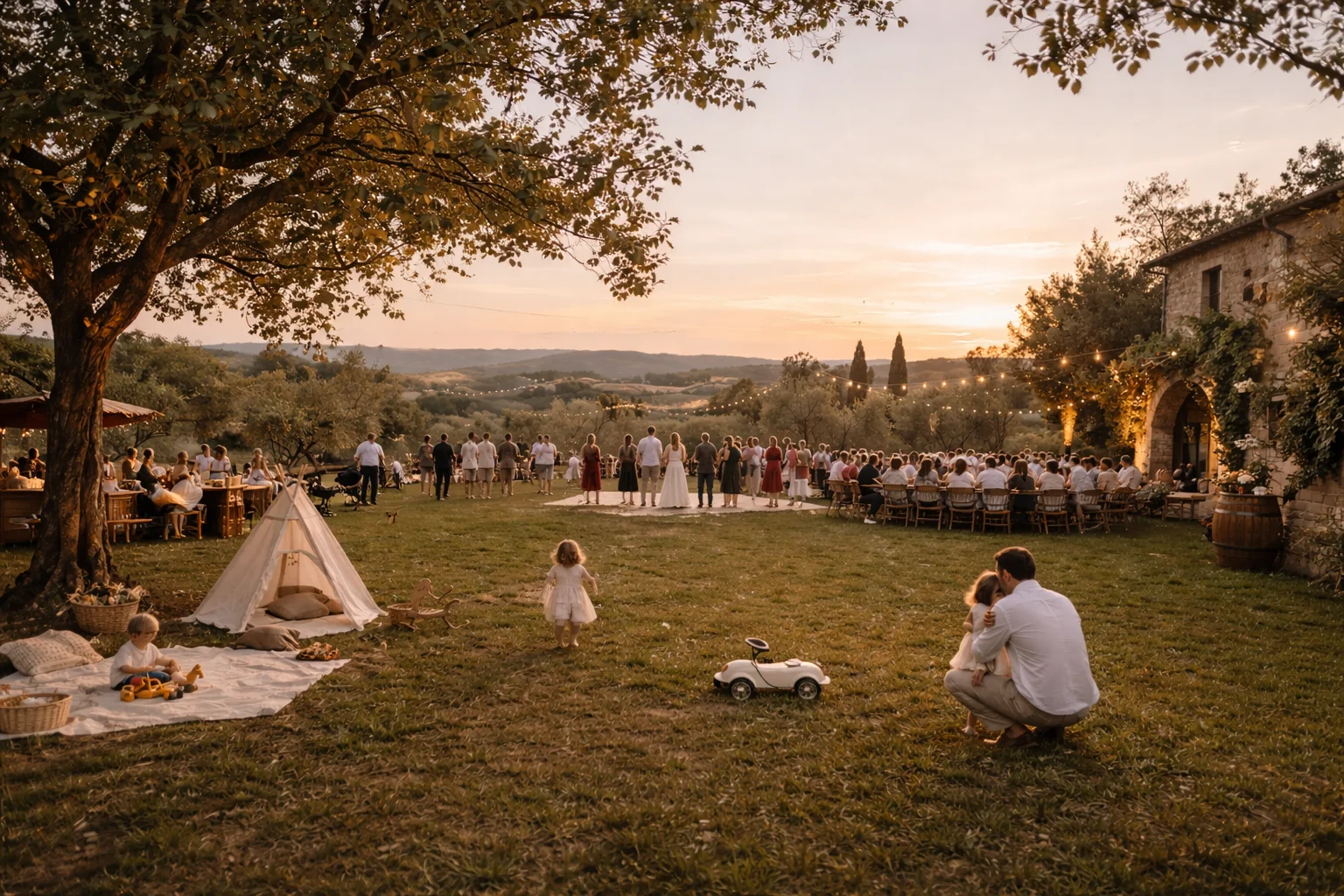 Nap Times, Early Goodbyes, and the Hidden Rhythm of Weddings With Small Children
