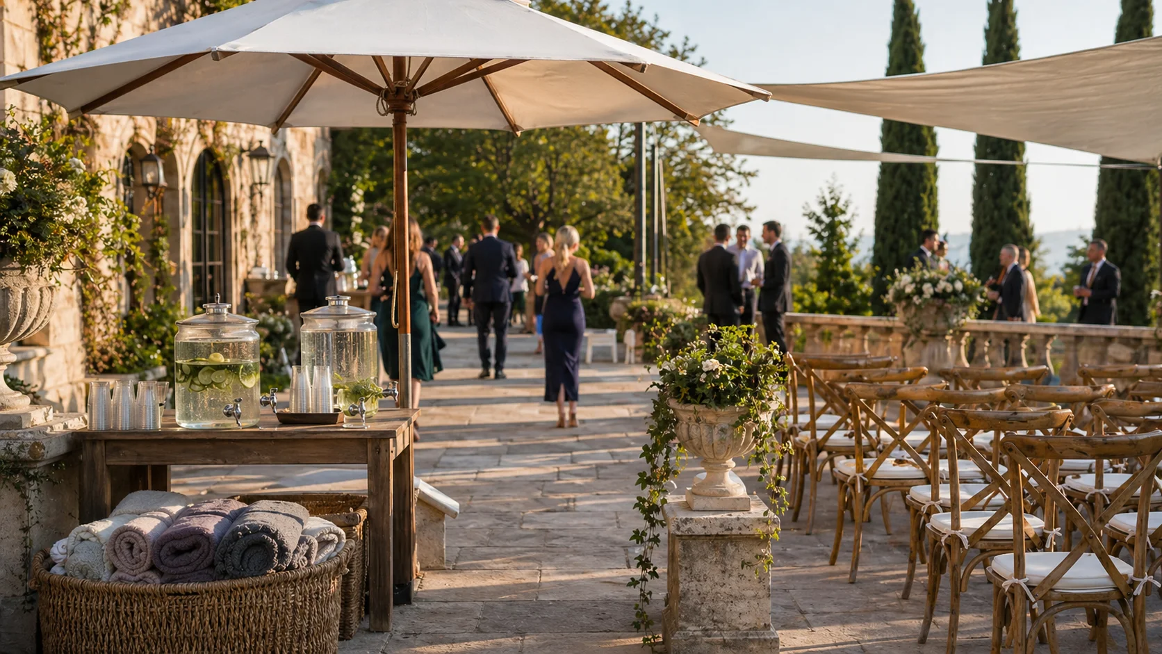 Backup Checklist for Outdoor Weddings: Shade, Wind, Cold, and the Things People Forget
