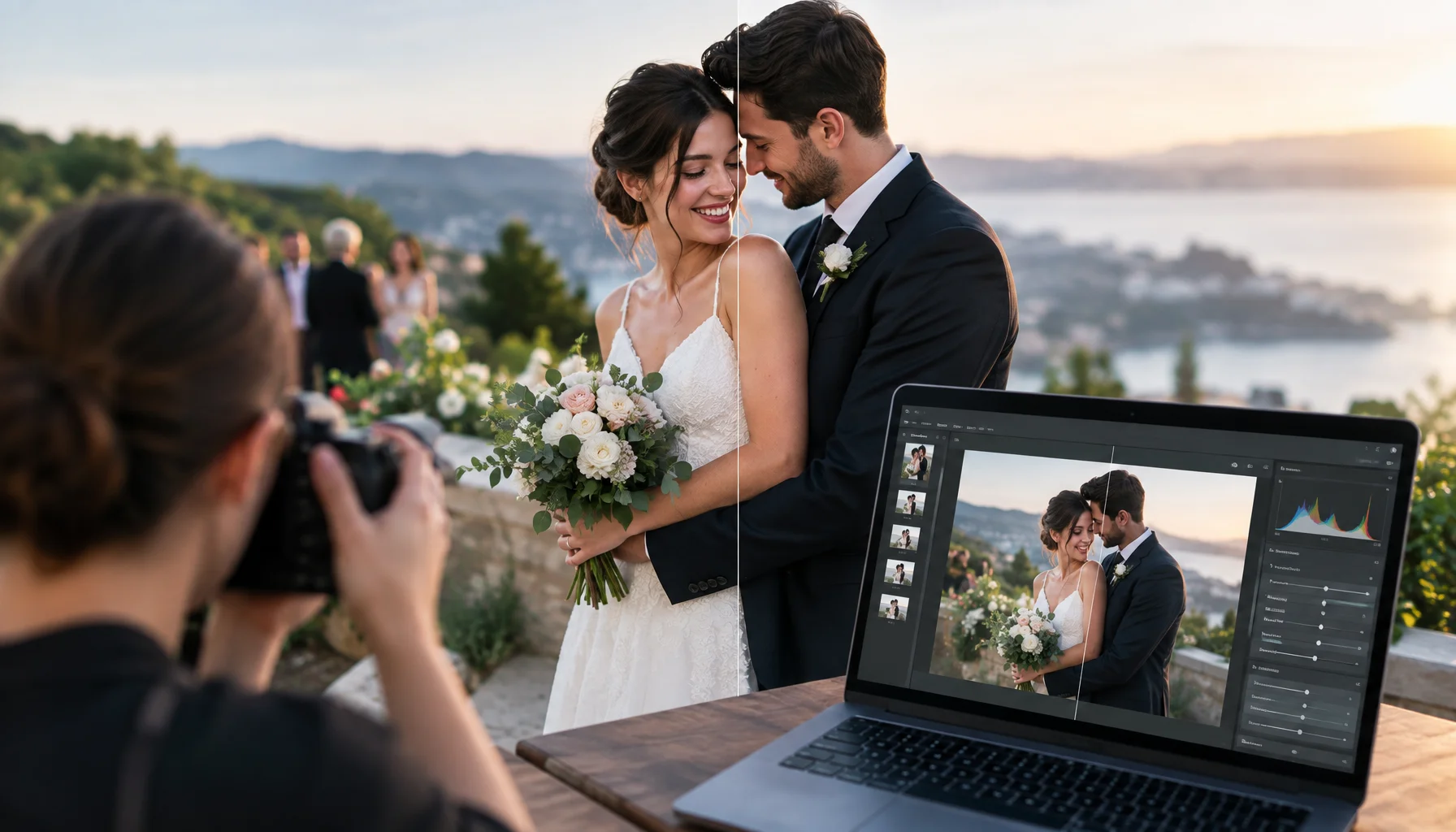 Foto di matrimonio modificate con l'IA nel 2026: dove dovrebbe essere il confine documentaristico?