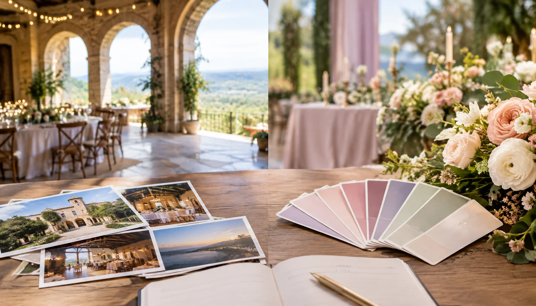 Scegliere prima la location o i colori del matrimonio? Un metodo decisionale