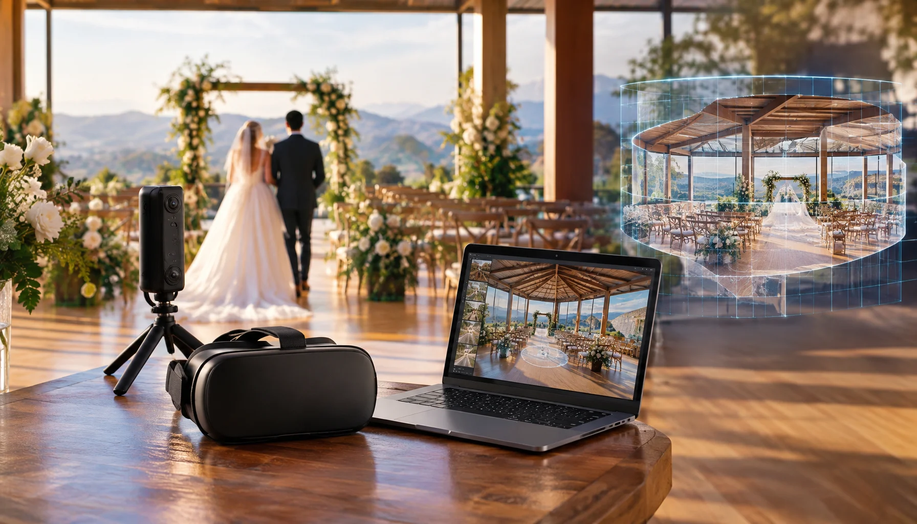 Puoi tornare a un matrimonio? Video spaziali, location 3D e il nuovo strato della memoria